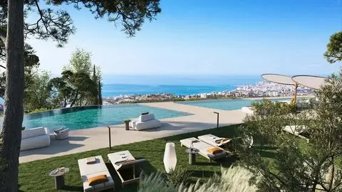 Apartamento 3 Dormitorios Fuengirola Lujo Terraza Jardin Spa