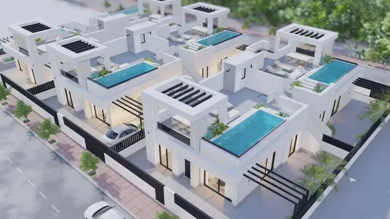 Adosado 3 Dormitorios Murcia Nueva Construccion
