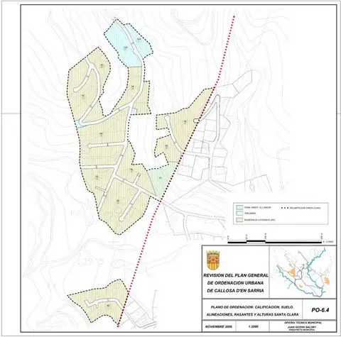 Lote de 7 Parcelas Urbanas en Venta Callosa d En Sarria