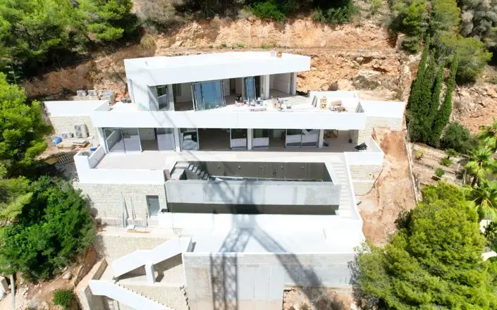 Villa de Lujo en Sierra de Altea 4 Dormitorios Vistas al Mar