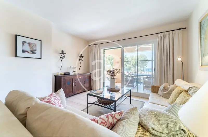 Beautiful flat for rent with fantastic views to the sea and the Malgrats Islands in Nova Santa Ponsa