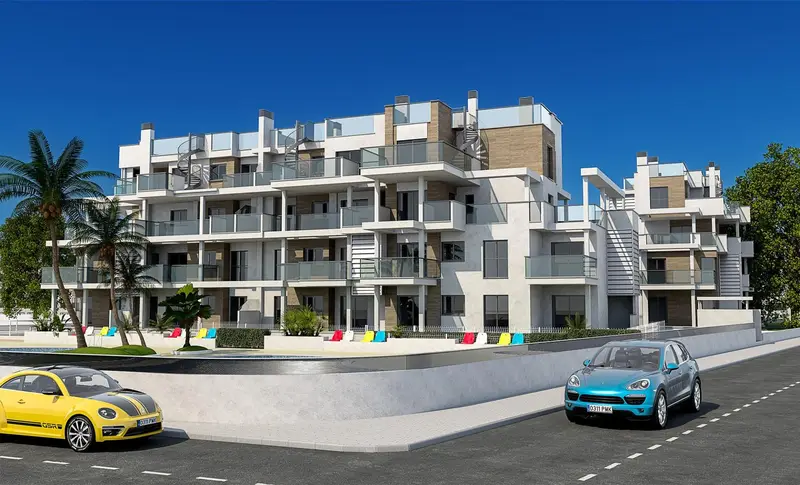 Venta Atico Terraza Les Marines Denia Residencial Nuevo