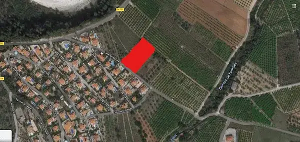 Parcela Rustica en Orba Alicante 3500m2