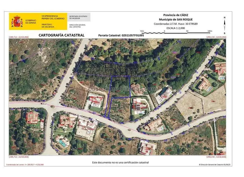 Parcela Rustica en Venta Sotogrande San Roque