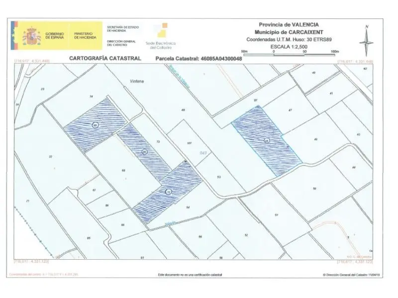 Venta Suelo Carcaixent 48 Hanegadas Naranjos Navelina Salustiana