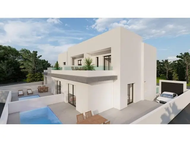 Villas en Daya Nueva Costa Blanca con Piscina Privada