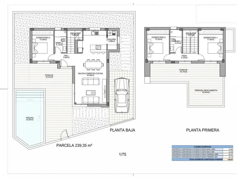 Villa Moderna con Piscina en Benijófar Cerca de la Playa
