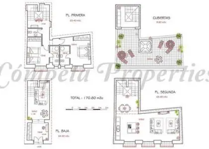 Casa en Torrox Pueblo Costa del Sol Reforma