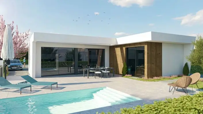 Villa 3 Dormitorios Altaona Golf Piscina Privada