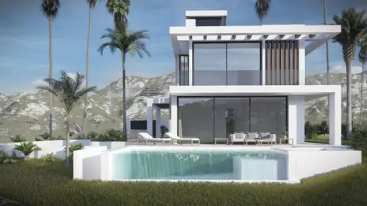 Villa de Lujo en Estepona 4 Dormitorios Moderna Cerca de la Playa