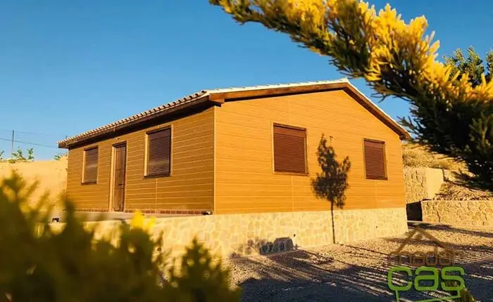 Casa de Madera 64m2 Canexel Aislamiento Termica