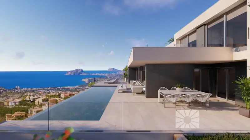 Villa en Cumbre del Sol con Vistas al Mar 3 Dormitorios