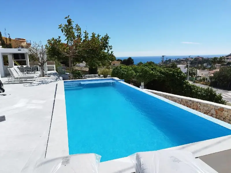 Villa Lujo Calpe 5 Habitaciones Piscina Infinity Vistas Mar