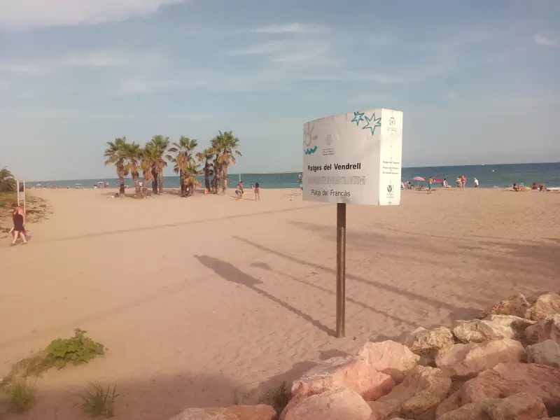 Piso en Francas a 50 metros de la playa con terraza