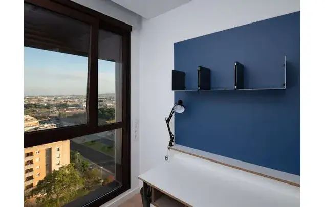 Habitacion Amueblada en Malaga Residencia con Recepcion 247