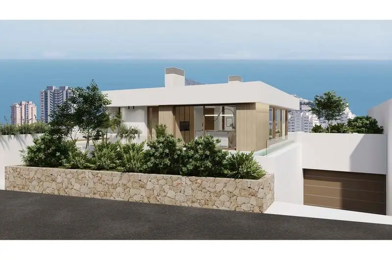 Villa de Lujo 3 Dormitorios Finestrat Vistas al Mar