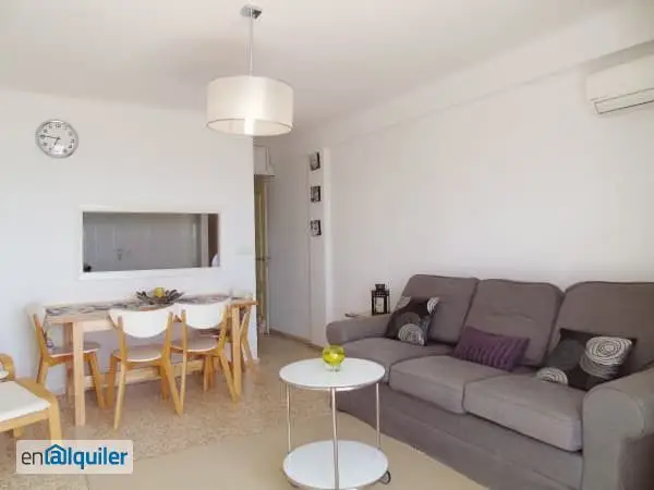 Apartamento Amueblado Torre del Mar Primera Linea de Playa