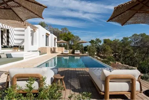 Casa Villa 5 Dormitorios Ibiza Vistas al Mar Lujo Ecologica