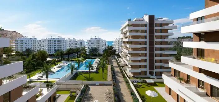Apartamentos de Lujo en Villajoyosa a Metros de la Playa