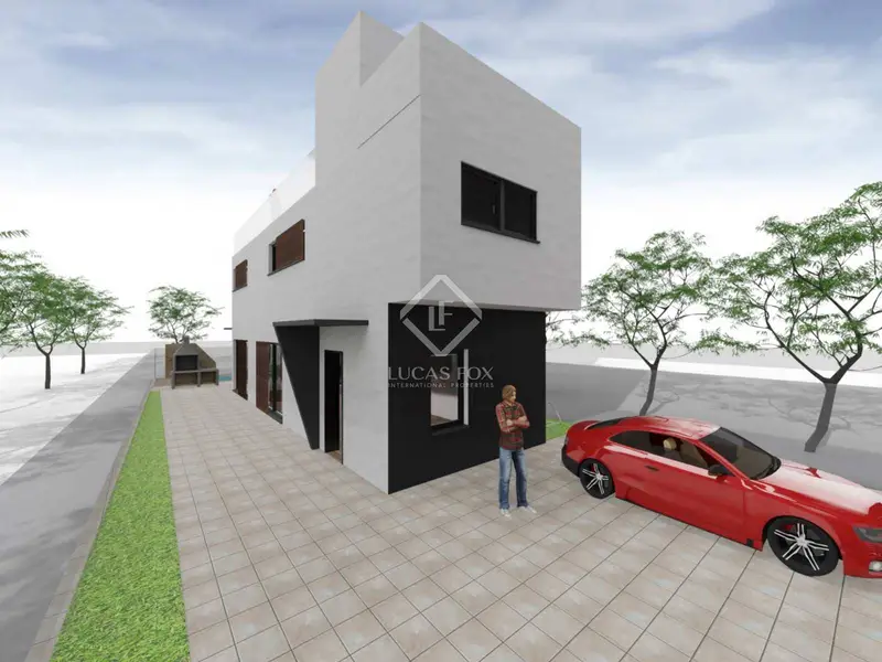 Chalet en venta en Rubí con piscina y jardín