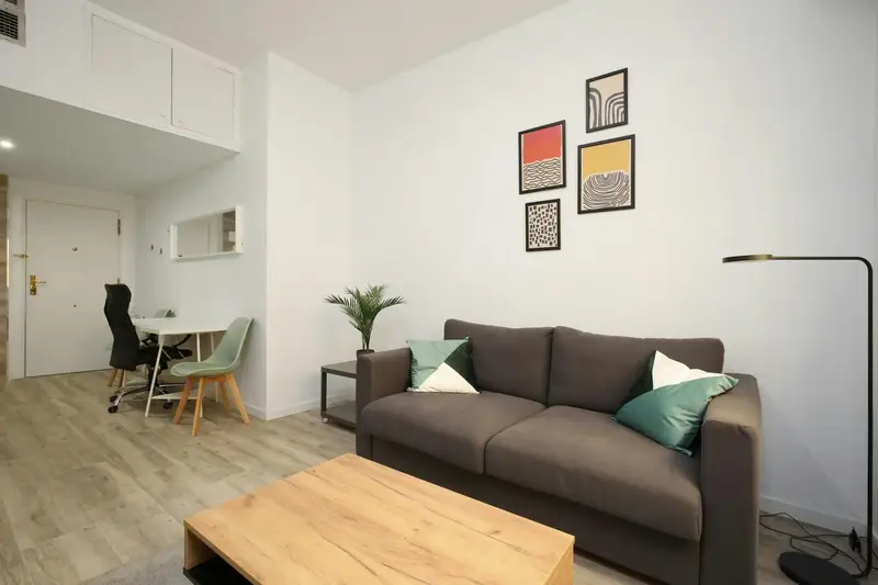 Apartamento 1 Dormitorio Madrid Alquiler Amueblado WiFi