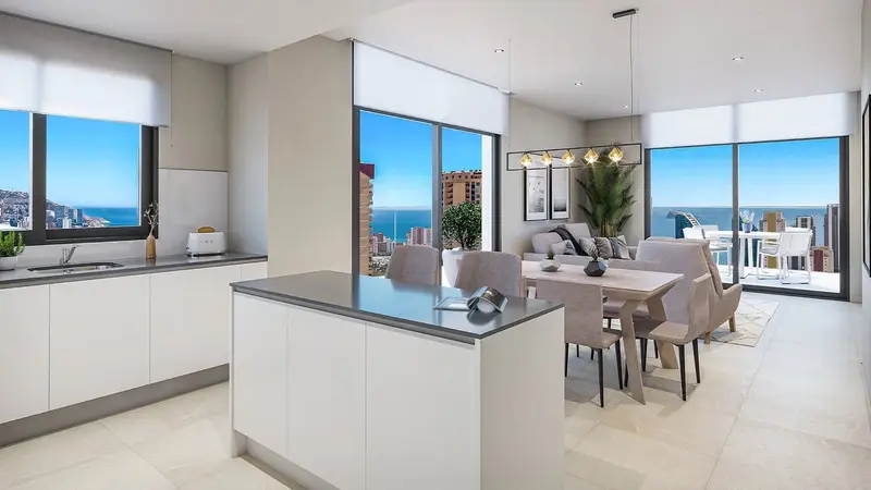 Apartamentos en Venta Via Parque Benidorm Cerca Playa Poniente