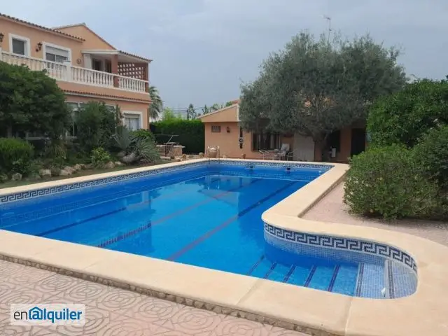 Alquiler Chalet Piscina La Eliana Junio Agosto