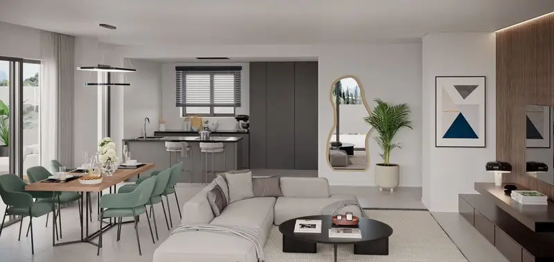 Atico en venta en Marbella 3 dormitorios 2 baños terraza 30m2