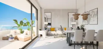 Piso en Venta Rincon de la Victoria Obra Nueva 3 Dormitorios Terraza Jardin