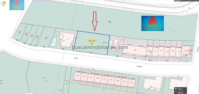 Parcela Urbana en Venta Avila Hervencias Bajas 766m2