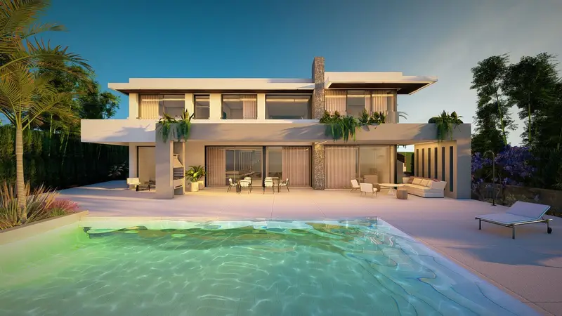 Terreno en Venta Selwo Estepona Chalet de Lujo