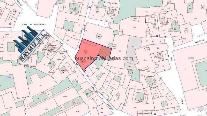 Solar Residencial en Venta Toledo Casco Historico 321m2