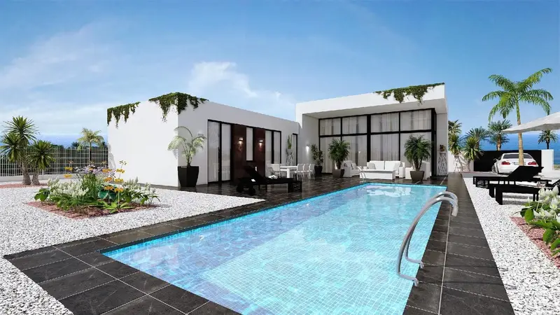 Chalet en Vera Playa con Piscina y Parcela de 1000m2
