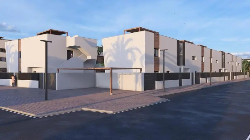 Bungalows en Torre Pacheco:  2 y 3 Dormitorios, Solarium y Piscina
