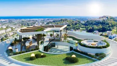 Atico de Lujo en La Quinta con Solarium y Vistas al Mar