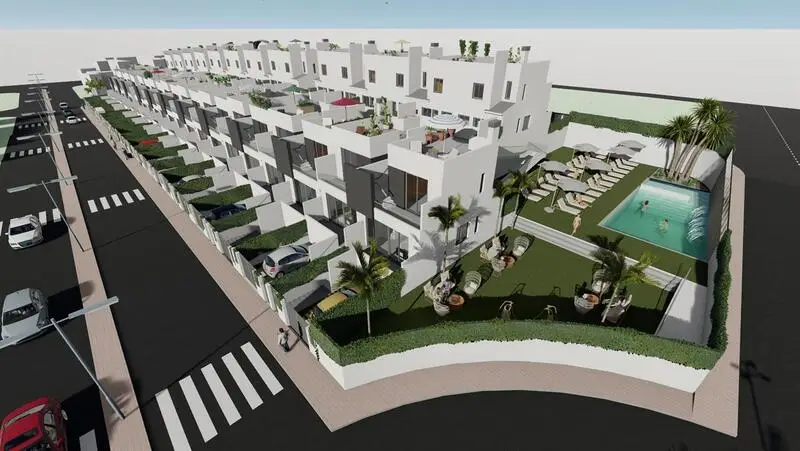 Chalet Pareado en Cox Alicante 3 Dormitorios 2 Baños Solarium