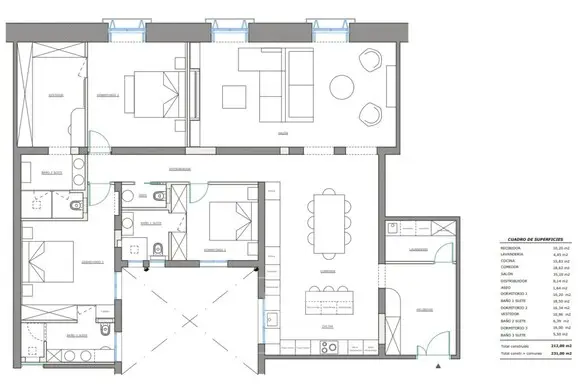 Piso Reformado en Recoletos 232m2  Trastero Vistas Despejadas