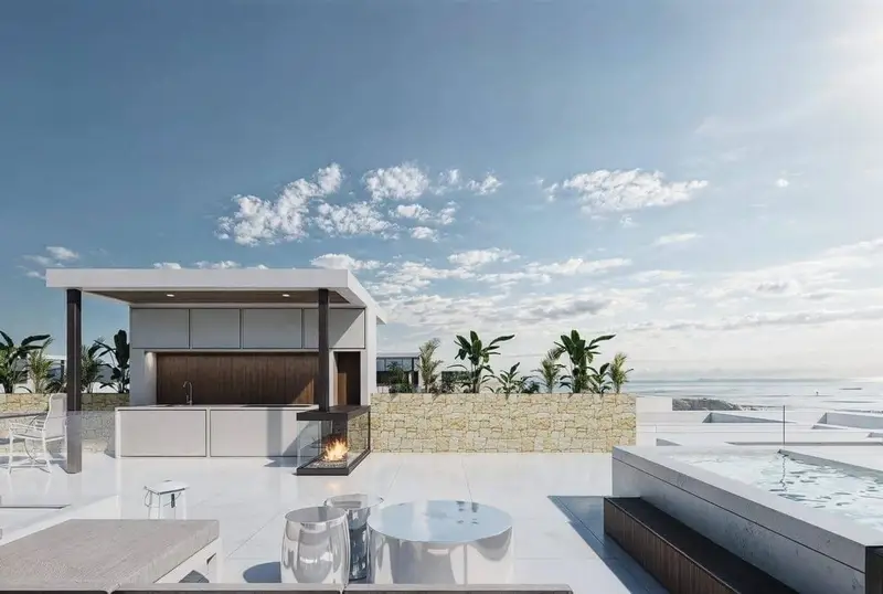 Villa en Los Alcázares con Vistas al Mar y Cerca del Golf