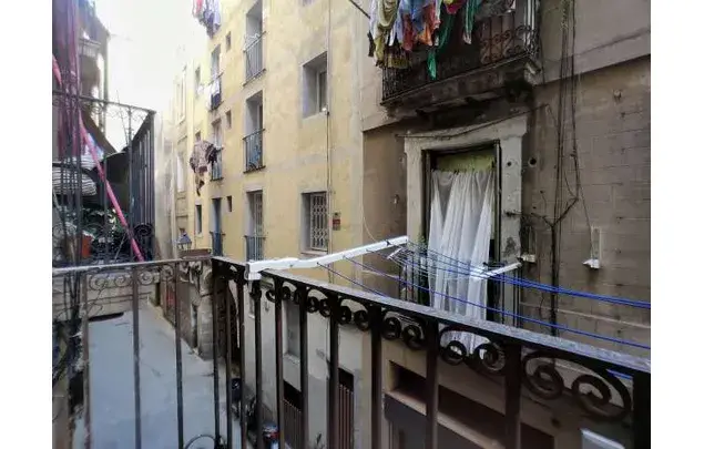 Estudio 18m² Barcelona Centro Balcón Terraza