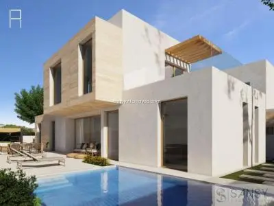 Villa Moderna en Venta El Verger Alicante 3 Dormitorios Piscina Jardin