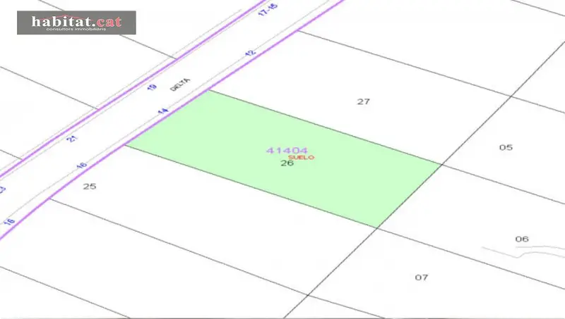 Venta Terreno Calafell 637m2 Edificabilidad 250m2