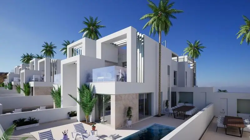 Adosados en Rojales: 3 Dormitorios, Piscina Privada y Solarium