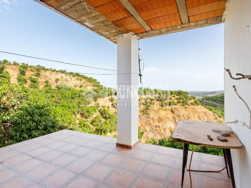 Casa Rural con Terreno y Frutales en Velez Malaga