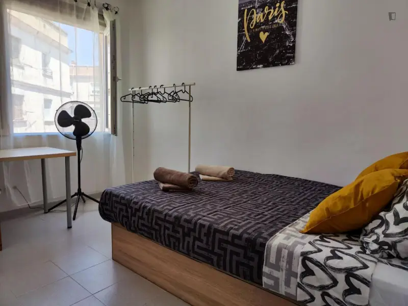 Habitacion Doble Moderna para Estudiantes Cerca del Metro