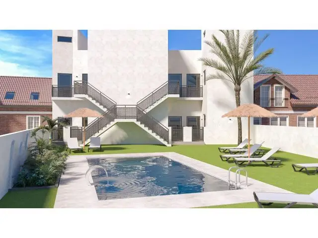 Viviendas Obra Nueva La Canalosa Piscina Comunitaria