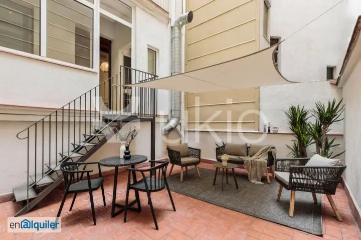 Alquiler Piso Amueblado Eixample 3 Dormitorios Terraza