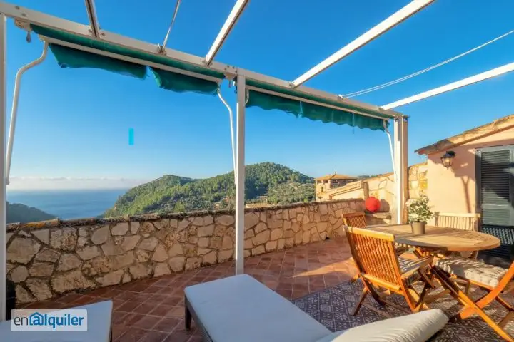 Alquiler Atico 1 Dormitorio Estellencs Vistas al Mar