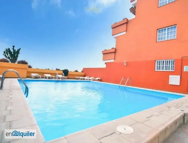 Alquiler piso piscina Puerto de santiago