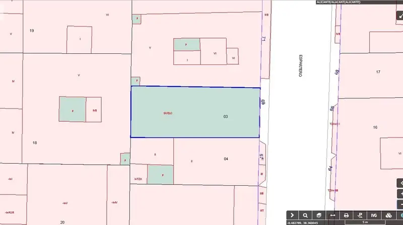 Solar en Venta Carolinas Campoamor Alicante 100m2