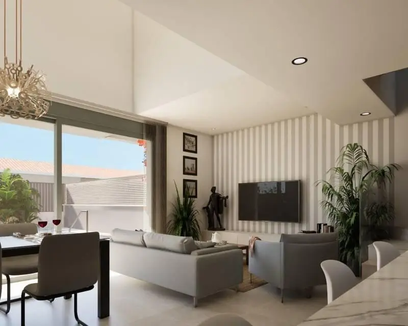 Pareados de Obra Nueva en Los Nietos 3 Dormitorios 3 Baños Piscina Privada